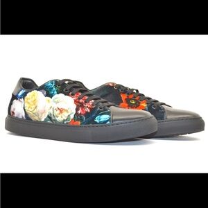 Paul Smith Mens "New Masters" Print Velvet Basso Trainers UK 9 US 10 EU 43 RARE